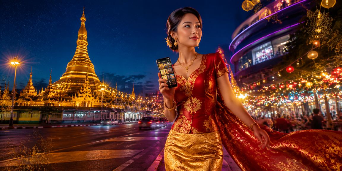 ရန်ကုန် ဆိုင်းပေဂူဘုရား အနားရှိ ကာစီနို ဂိမ်းများအတွက် စမတ်ဖုန်းအသုံးပြုမှု